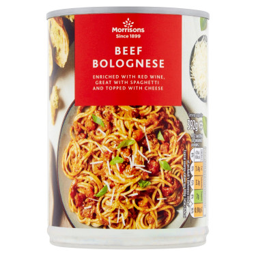 Morrisons Rinderbolognese 392G