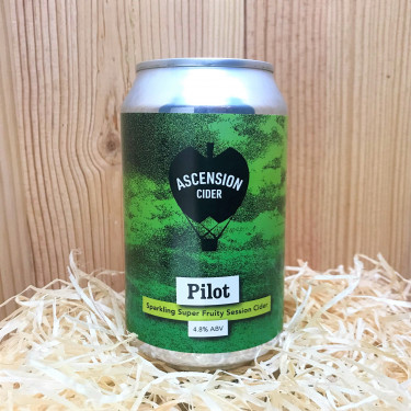 Ascension Pilot Cider, Sussex. 4.8 33Cl Can