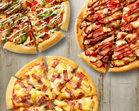 3 große Pizza-Angebote