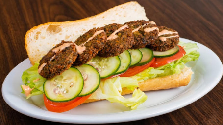 Vegan Falafel Po-Boy (Vegan)