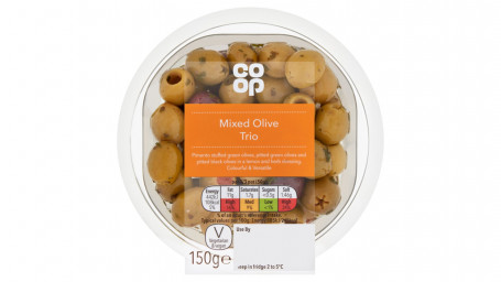 Co Op Gemischtes Oliventrio 150G