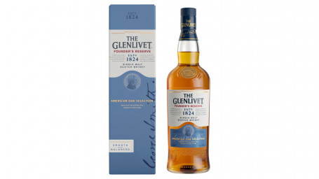 Der Glenlivet Founder's Reserve Single Malt Scotch Whisky 70Cl