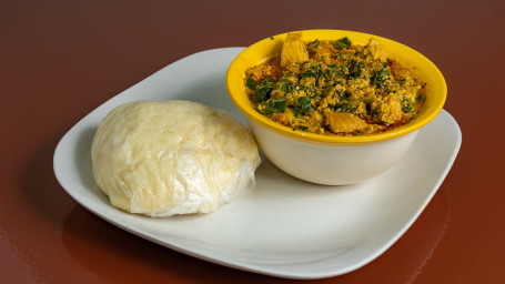 Egwusi Soup With Fufu