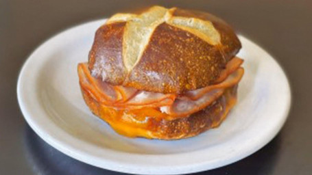 Pretzel Sandwich Turkey Cheese