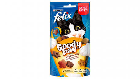 Felix Goody Bag Cat Treats Original Mix 60G