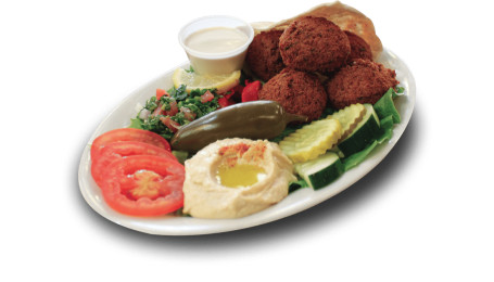 Falafel Plate (Ground Chickpeas)