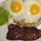 Chilaquiles Verdes with Strip Steak