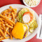 Ground Round Hamburger Platter