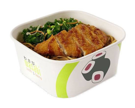 Chicken Katsu Yakisoba Bento