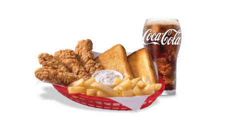4 Pc Chick'n Strip Country Basket Combo
