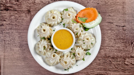 7. Chicken Momo (10 Pieces)