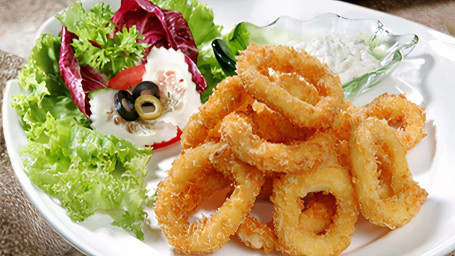 A6. Butterfly Calamari Mực Chiên Giòn