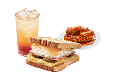 Ham Special Toast Set Huáng Pái Huǒ Tuǐ Tǔ Sī Cān