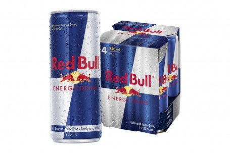 Red Bull Energy 4X250Ml Pack (485Kj)