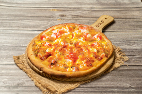 Qiān Dǎo Jiàng Bō Luó Jī Lì Báo Bǐng Thousand Island Chicken And Pineapple Pizza