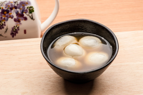 Jiāng Tāng Zhī Má Tāng Yuán Sesame Rice Balls In Ginger Soup 5 Lì Pcs