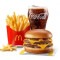 Doppelte Cheeseburger-Mehrwertmahlzeit [560-990 Kalorien]