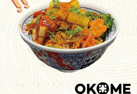 107 Tofu Kimchi Bowl (Vegan)