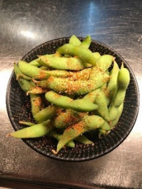 Edamame, Seven Spice Chilli Salt (Gf) (V)