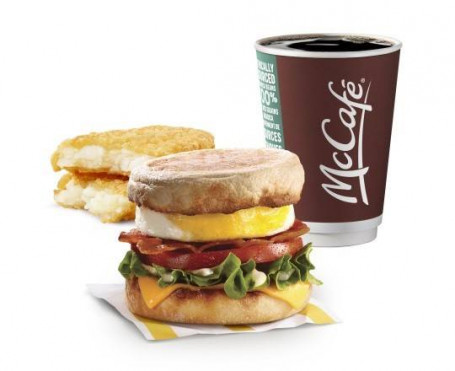 Egg Blt Mcmuffin Extra Value Meal [710-730 Kalorien]