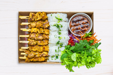 Satay Chicken Skewers Vermicelli Catering Box