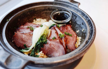 Char Siu (Barbecue Pork) Rice Bowl Chā Shāo Fàn