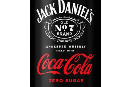 Jack Daniel's and Coke Zero