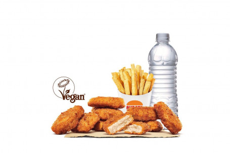 9 Vegane Nuggets-Mahlzeit