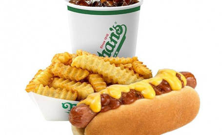 Regular Chilli Cheese Hot Dog Meal