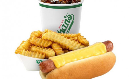 Large Cheese Hot Dog Meal
