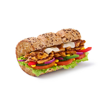 Sandwich Meatless Chicken Teriyaki [30-Cm-Sub]