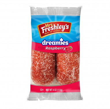 Mrs Freshley's Raspberry Dreamies 2 Pack 113G