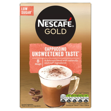 Nescafe Gold Cappuccino Ungesüßt 8 Beutel 113,6 G