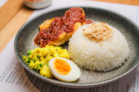 Ikan Balado On Rice