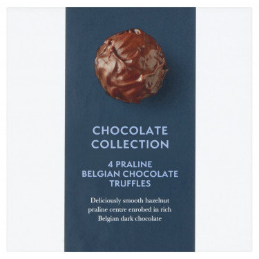 Morrisons Die Besten Pralinen-Trüffel Aus Dunkler Schokolade, 56 G