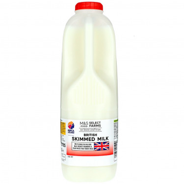 M S Food Britische Magermilch 2 Pints