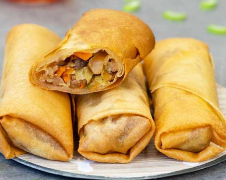 4 Crispy Spring Rolls Chūn Juǎn