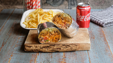 Deal For 1: Chips, Chicken Burrito A Drink