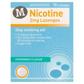 Morrisons Nikotinersatz 2 Mg Lutschtablette, 72Er-Packung