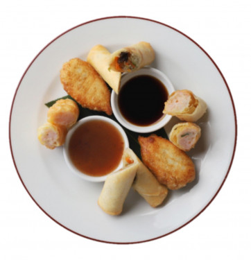 Queen Chow Fried Dim Sum Platter (6 Pieces)