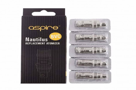 Aspire Nautilus Bvc Coils 5Pk Pound;9.99