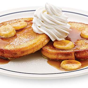 Bananas Foster Brioche French Toast Combo