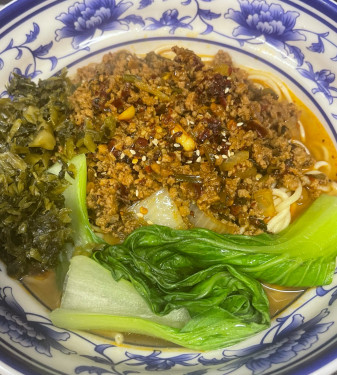 P8:Spicy Pork Mince Noodle With Onions