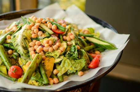 Tahini Asparagus Green Beans Salad 100G
