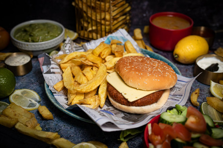 Vegan Cheese Burger Chips