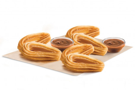 6 Churros Und 2 Dips Mit Karamellsauce (Für 3 Personen)