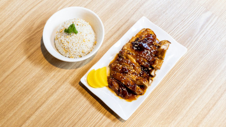 Teriyaki Chicken With Egg Fried Rice