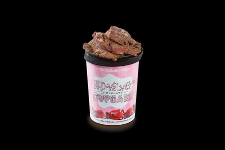 Red Velvet Chocolate Cupcake Ice Cream (520Ml)