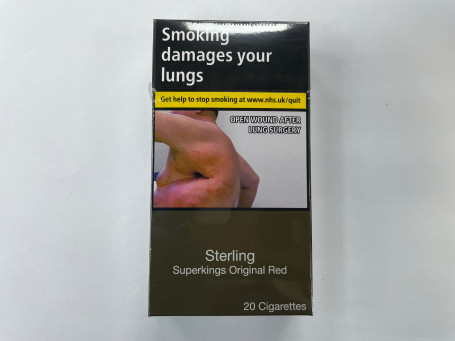Sterling Orginal Red Superkings (Pack Of 20)