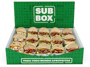 Sub Box All Flavours Für Bis Zu 10 Personen.